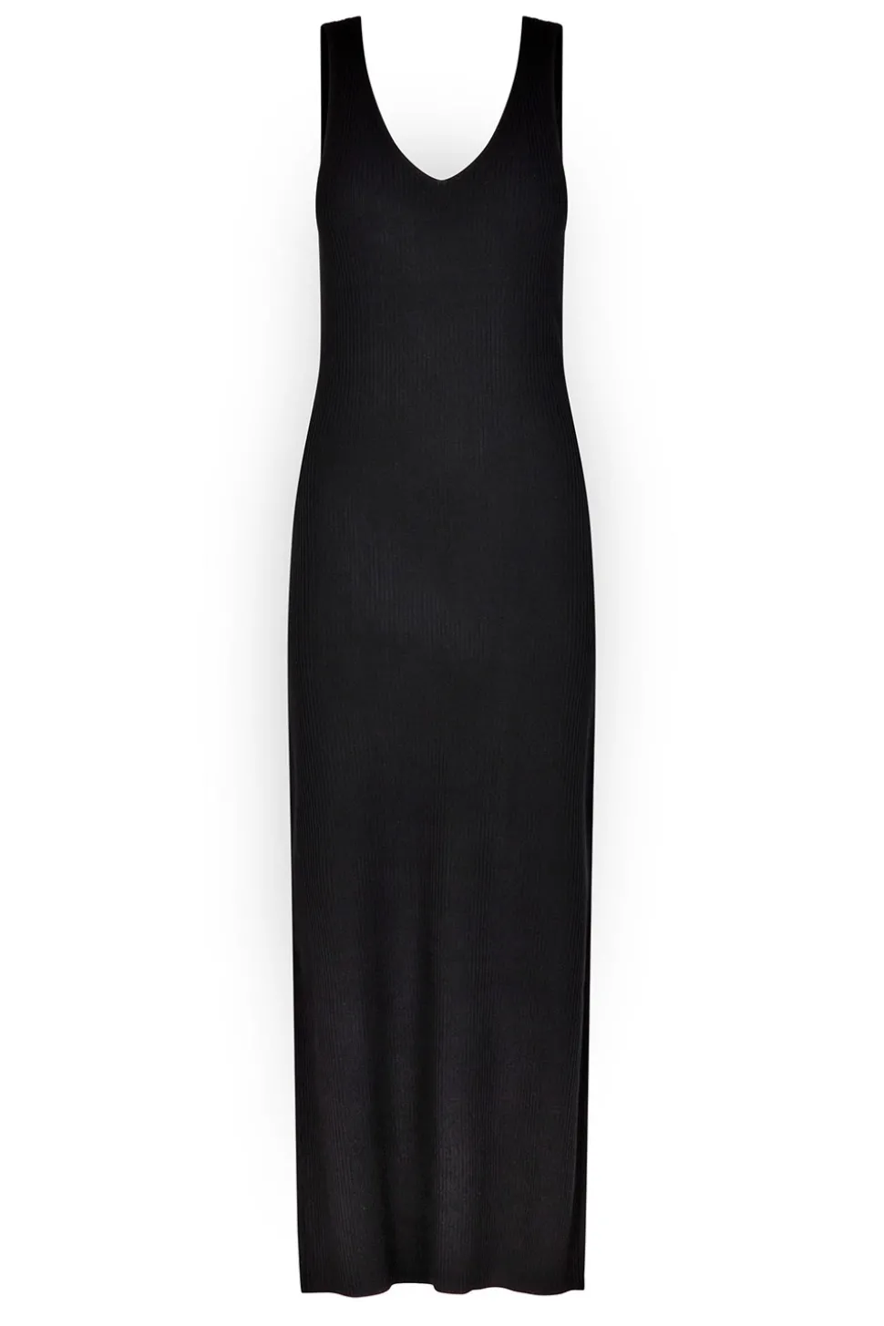 Online Second Female Stretch Tricot Maxi Dress Como | Black... | | Little Soho