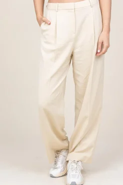Fashion ba&sh Stretch Trousers Gona | Natural... | | Little Soho
