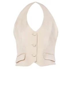 Flash Sale ba&sh Stretch Waistcoat Good | Natural... | | Little Soho