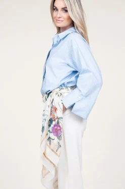 Clearance Aaiko Striped Blouse Elda | Blue... | | Little Soho