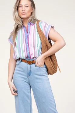 Online Stella Forest Striped Blouse Guiseppa | Multi... | | Little Soho