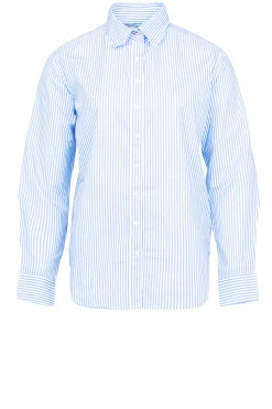 Store Moment Amsterdam Striped Blouse Romy | Blue... | | Little Soho