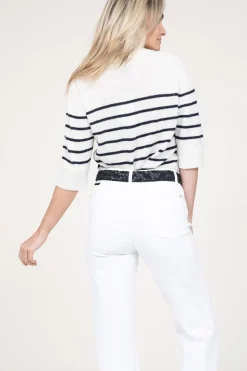 Flash Sale Dante 6 Striped Soft Sweater Jackey | Natural... | | Little Soho