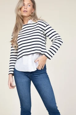 Flash Sale Co'Couture Striped Sweater Classic | Natural... | | Little Soho