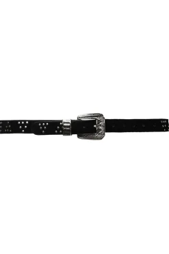 Shop Dante 6 Suede Belt Brunelle | Black... | | Little Soho