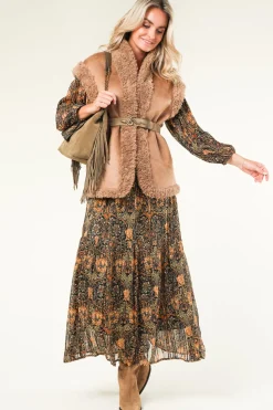 Clearance Vanessa Bruno Suede Belt With Snake Clasp Cleo | Green... | | Little Soho