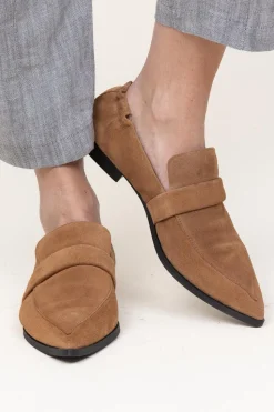 Cheap Ivylee Copenhagen Suede Loafers Demi | Camel... | | Little Soho