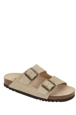 Shop Scholl Suede Sandals Josephine | Natural... | | Little Soho