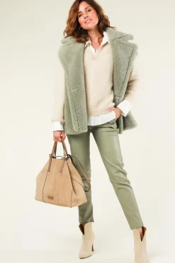 Sale Gianni Chiarini Suede Shopper Superlight | Natural... | | Little Soho