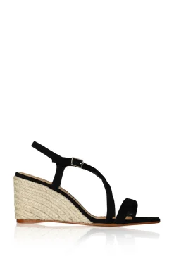 Hot Castaner Suede Wedge Fernanda | Black... | | Little Soho