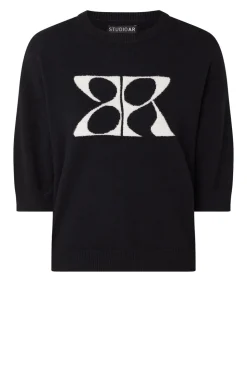 Online STUDIO AR Super Soft Sweater Isidre | Black... | | Little Soho