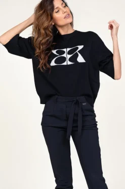 Online STUDIO AR Super Soft Sweater Isidre | Black... | | Little Soho