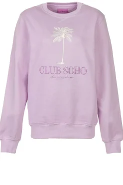 Discount Club Soho Sweater Under The Palms | Lilac... | | Little Soho