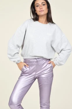 Online American Vintage Sweater With Logo Polar | Grey... | | Little Soho