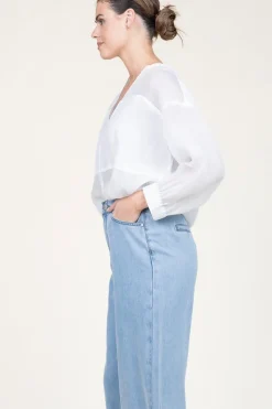 Online Dante 6 Tencel Bomber Top Stardust | White... | | Little Soho