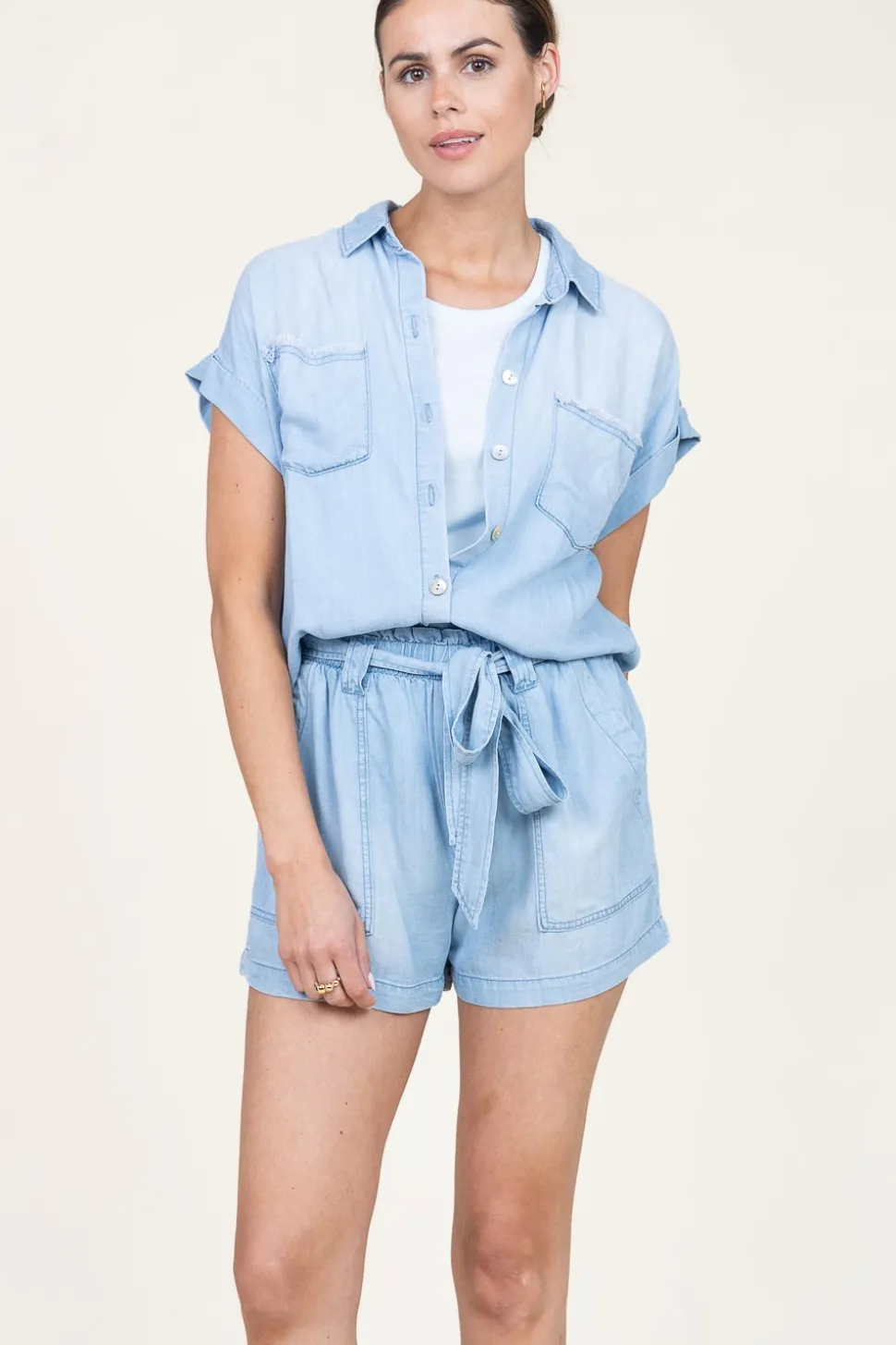 Online Bella Dahl Tencel Short Mara | Blue... | | Little Soho