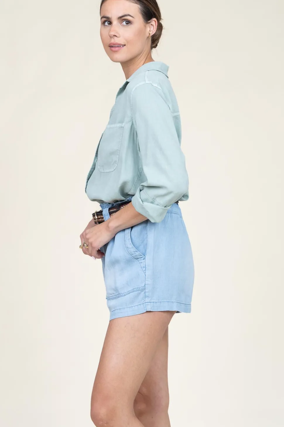 Store Bella Dahl Tencil Blouse Kyra | Green... | | Little Soho