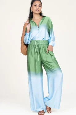 New Ibana Tie-Dye Blouse Talmy | Green... | | Little Soho