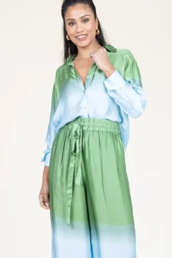 New Ibana Tie-Dye Blouse Talmy | Green... | | Little Soho