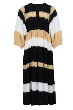 Outlet ba&sh Tie-Dye Midi Dress Valeria | Yellow... | | Little Soho