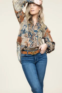 Sale Mes Demoiselles Top With Balloon Sleeves Norma | Multi... | | Little Soho