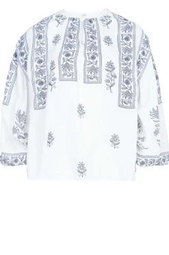 New Stella Forest Top With Balloon Sleeves Dorina | Natural... | | Little Soho