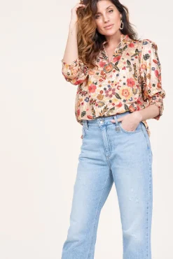 Cheap Est'Seven Top With Embroidery And Sequins Elise | Multi... | | Little Soho