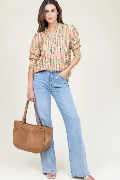 Cheap Est'Seven Top With Embroidery And Sequins Elise | Multi... | | Little Soho