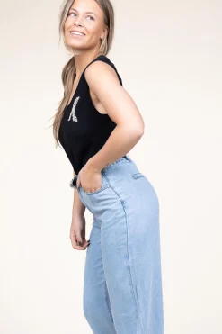 Clearance Kocca Top With Embroidery Bobfean | Black... | | Little Soho