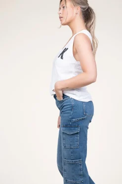 Sale Kocca Top With Embroidery Bobfean | White... | | Little Soho