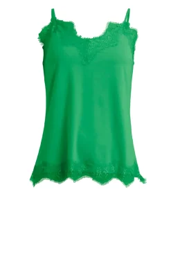 Sale CC Heart Top With Lace Details Puck | Green... | | Little Soho