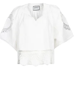 Hot Berenice Top With Openwork Details Talula | Natural... | | Little Soho