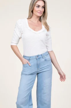 Outlet Aaiko Top With Ruffles Vanita | White... | | Little Soho