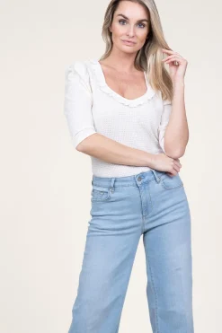 Outlet Aaiko Top With Ruffles Vanita | White... | | Little Soho