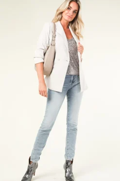 Clearance Dante 6 Top With Sequins Obu | Silver... | | Little Soho