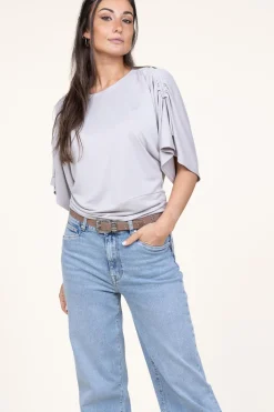 Hot Dante 6 Top With Smocked Details Cles | Natural... | | Little Soho