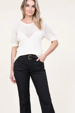 Best Aaiko Top With Transparant Top Ellen | Natural... | | Little Soho