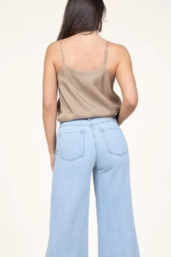 Store Aaiko Top With V-Neck Vaxi | Green... | | Little Soho