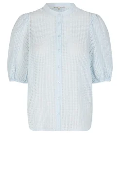 Online Second Female Transparant Blouse Tascha | Blue... | | Little Soho