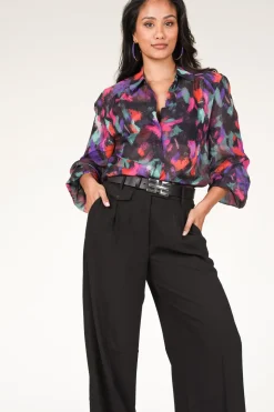 Fashion Dante 6 Transparant Blouse With Print Almira | Multi... | | Little Soho