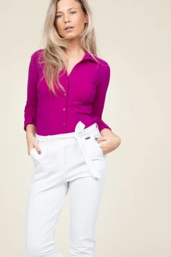 Hot D-ETOILES CASIOPE Travelwear Blouse Petite | Purple... | | Little Soho