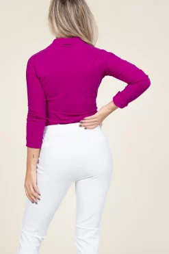 Hot D-ETOILES CASIOPE Travelwear Blouse Petite | Purple... | | Little Soho