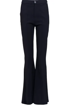 Shop D-ETOILES CASIOPE Travelwear High Waist Flared Pants Good | Black... | | Little Soho