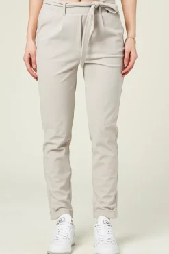 Clearance D-ETOILES CASIOPE Travelwear Pants With Tie Belt Antigua | Cement... | | Little Soho