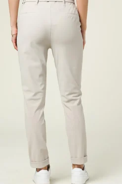 Clearance D-ETOILES CASIOPE Travelwear Pants With Tie Belt Antigua | Cement... | | Little Soho