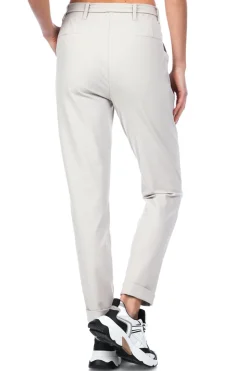 Clearance D-ETOILES CASIOPE Travelwear Pants With Tie Belt Antigua | Cement... | | Little Soho