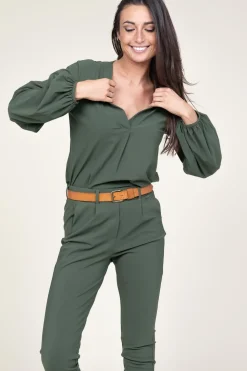 Flash Sale D-ETOILES CASIOPE Travelwear Top Aruby | Green... | | Little Soho