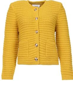 Sale ba&sh Tricot Cardigan Gaspard | Yellow... | | Little Soho