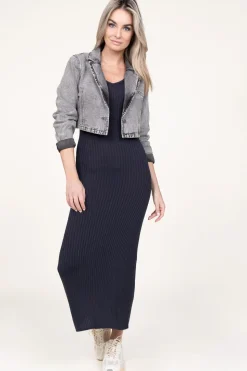 Online Herskind Tricot Maxi Dress Sugar | Grey... | | Little Soho