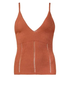 Discount Twinset Tricot Top Bianca | Camel... | | Little Soho